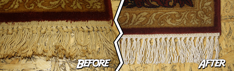 Area Rug Repair Before After