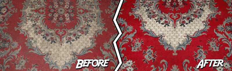 Area Rug Cleaning Before After